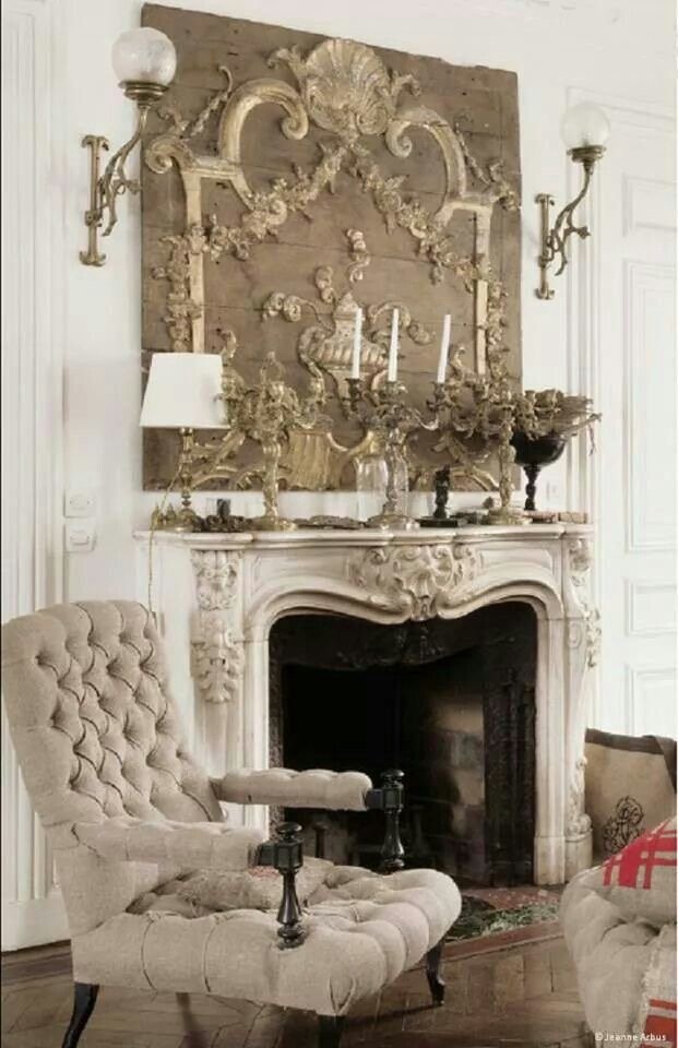 marble fireplace mantel